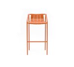 Tabouret haut OUDON extérieur/intérieur en aluminium