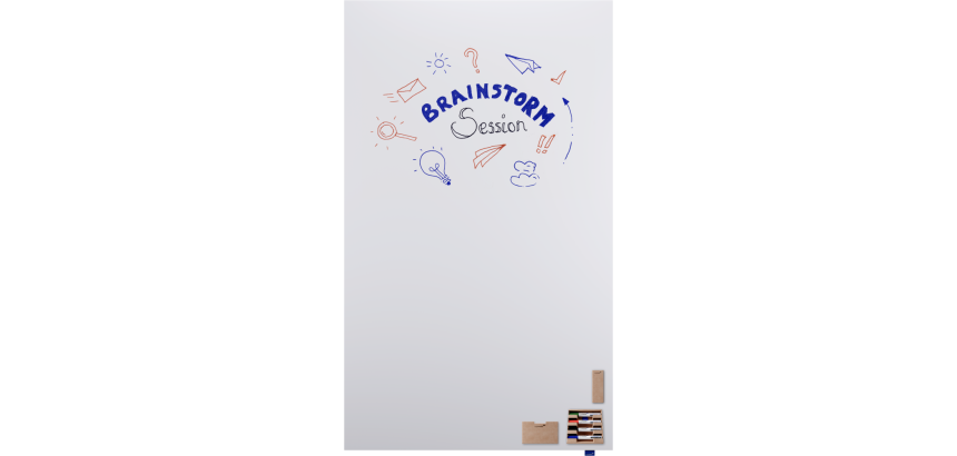 Tableau blanc émaillé XL WALL-UP 200x120cm - Legamaster