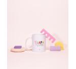 Taza "Ser la guapa de la familia no es fácil" 350ml cerámica 
