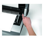 Encuadernadora de canutillo de plástico Fellowes Galaxy 500