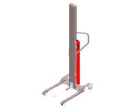 Gerbeur Astair à levée électrique avec éperon à galet et plateau V 30 kg course de levée 1600 mm