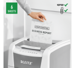 Destructora automática para pequeña oficina Leitz IQ 100 Autofeed P5