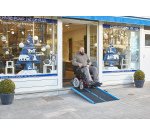 Rampe d'accès pliable en aluminium AVEC carillon