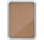 Vitrina NOBO Premium Plus de fondo magnético 9 x A4 hojas