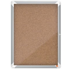 Vitrina NOBO Premium Plus de fondo magnético 9 x A4 hojas