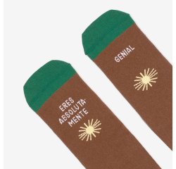 Calcetines "Eres absolutamente genial" talla 42-46