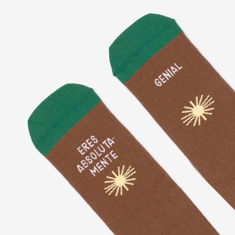 Calcetines "Eres absolutamente genial" talla 42-46
