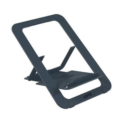 Soporte para portátil ajustable ultraplano de aluminio Leitz Ergo