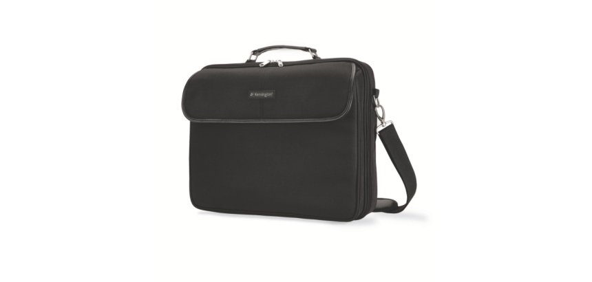Maletín para portátil 15,6" para portátil Kensington SP30 Clamshell Case negro