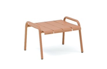Lage tafel/voetsteun buitenmodel OUDON in aluminium