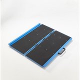 Rampe d'accès pliable en aluminium AVEC carillon