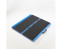 Rampe d'accès pliable en aluminium AVEC carillon