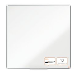 Pizarra NOBO Premium Plus melamina 1200x1200mm, blanco
