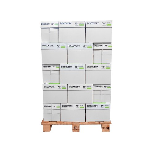 Papier Discovery A4 70g - Palette de 200 ramettes avec 500 feuilles