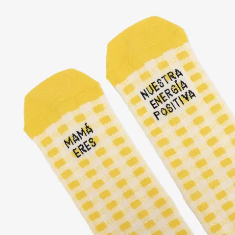 Calcetines "Mamá eres nuestra energía positiva" 36-41