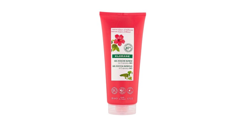 Shower gel with hibiscus flower Klorane - 200 ml tube