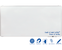 Tableau blanc émaillé PREMIUM PLUS 100x200cm - Legamaster