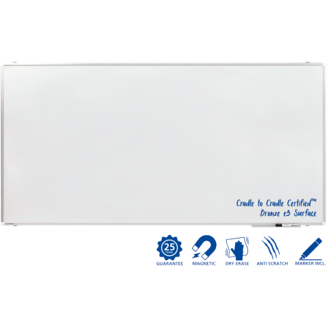 Tableau blanc émaillé PREMIUM PLUS 100x200cm - Legamaster