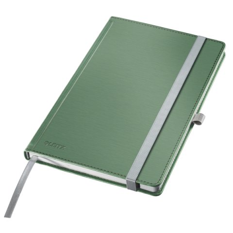 Cuaderno Leitz Style A5 cuadriculado con tapa dura - 100 - 10 x 10 - Verde