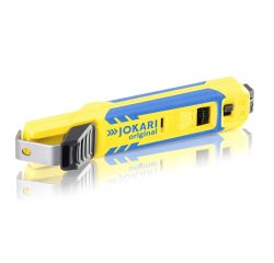 Couteau à câble JOKARI avec supports interchangeables – Pour câbles ronds Ø 8 à 35 mm