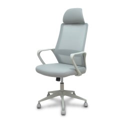 Silla Pro534 respaldo malla negro asiento tela base piramidal negra ruedas nailon - Negro