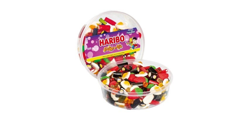 Gominolas Haribo Funky Mix - Tapper 500 g