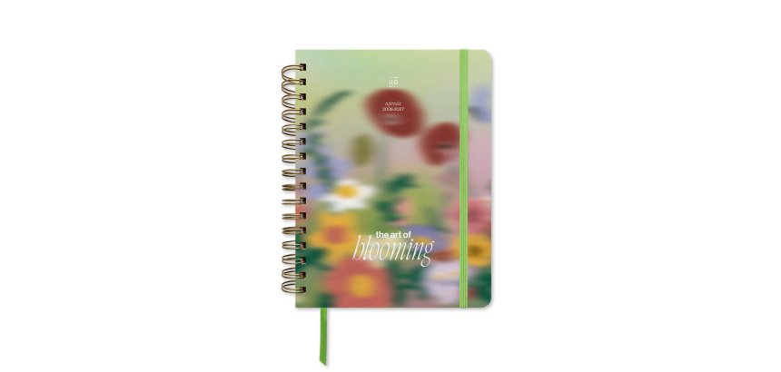 Agenda Escolar "Bloom" Semana Vista 2026-27