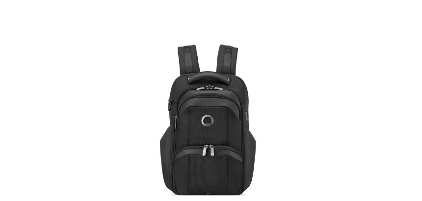 DELSEY DLC PRO - Sac à dos noir pour ordinateur portable 15.6"