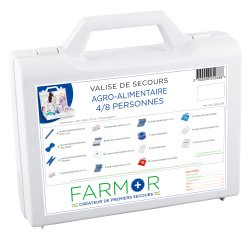 Valise de secours Agro-Alimentaire 4/8 personnes