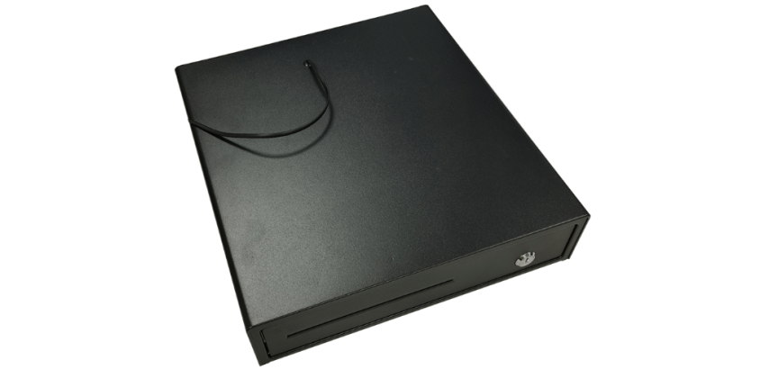 Cajón portamonedas eléctrico negro 33 cm gama económica