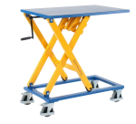 Table élévatrice manuelle à vis sans fin 300 kg 950 x 600 mm