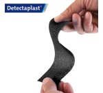 Pansement auto adhésif noir 6 cm x 4,5 m, Nouveauté 2026