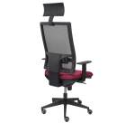 Chaise de bureau HORNA avec têtière non feu