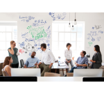 Rouleau de tableau blanc WRAP-UP 101x300cm - Legamaster