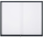 Vitrina Exhibit Interior Magnetica Antracita 15 A4