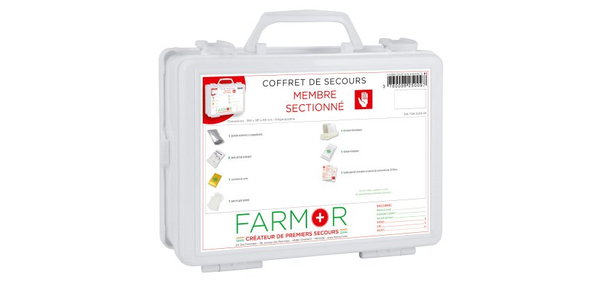 Coffret de secours Membre sectionné