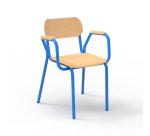 Professor Fabiano chair with armrests - Size T6
