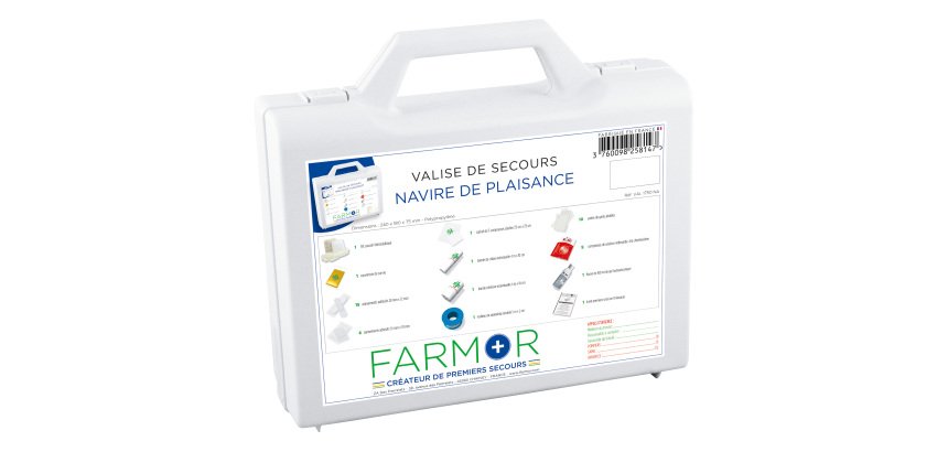 Valise de secours Navire de plaisance