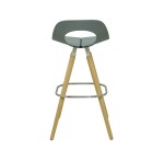 Taburete Arcas azul.