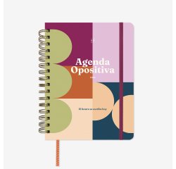 Agenda Anual 2026 "Opositiva" Semana Vista