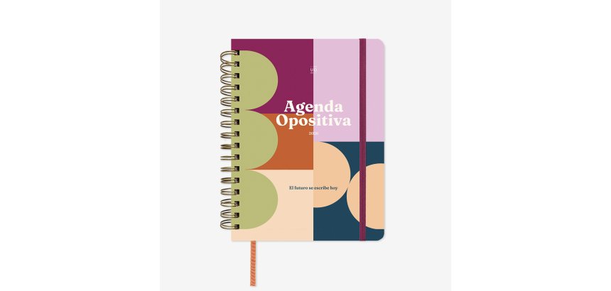 Agenda Anual 2026 "Opositiva" Semana Vista