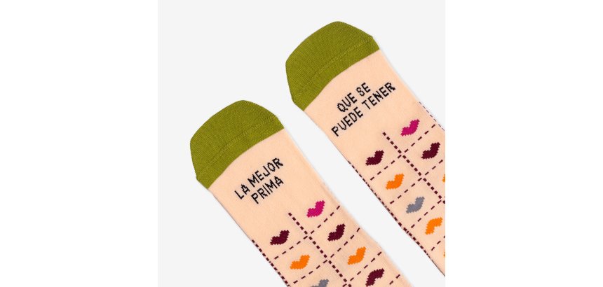 Calcetines "La mejor prima que se puede tener" Fam talla 36-41