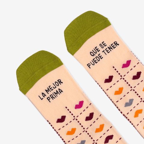 Calcetines "La mejor prima que se puede tener" Fam talla 36-41