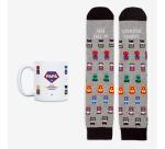 Kit Taza + Calcetines "Papá, eres mi súperhéroe favorito" New talla 42-46
