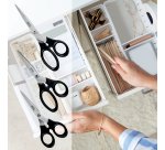 Set de tijeras Leitz de acero inoxidable 165/185/200 mm