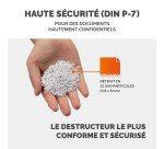 Destructeur de bureau sécurité avancée FELLOWES 3250HS