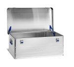 Malle en aluminium avec coins