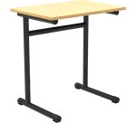 Table école Fabiano monoplace L 76 cm - Taille T6 pour primaire (P5) à sécondaire