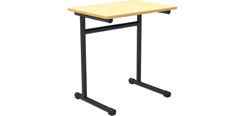 Table école Fabiano monoplace L 76 cm - Taille T6 pour primaire (P5) à sécondaire
