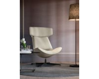 Fauteuil lounge CLEO  piètement aluminium coloris Bronze